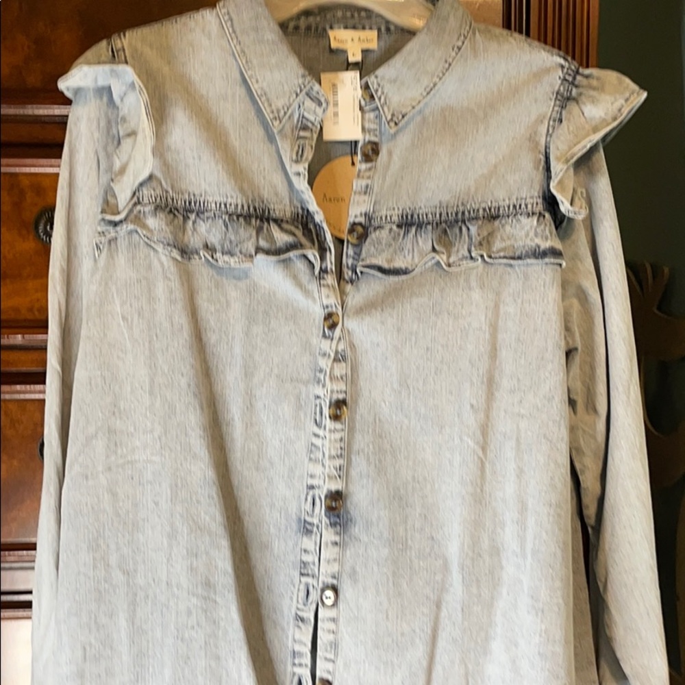 Denim Button Up Shirt